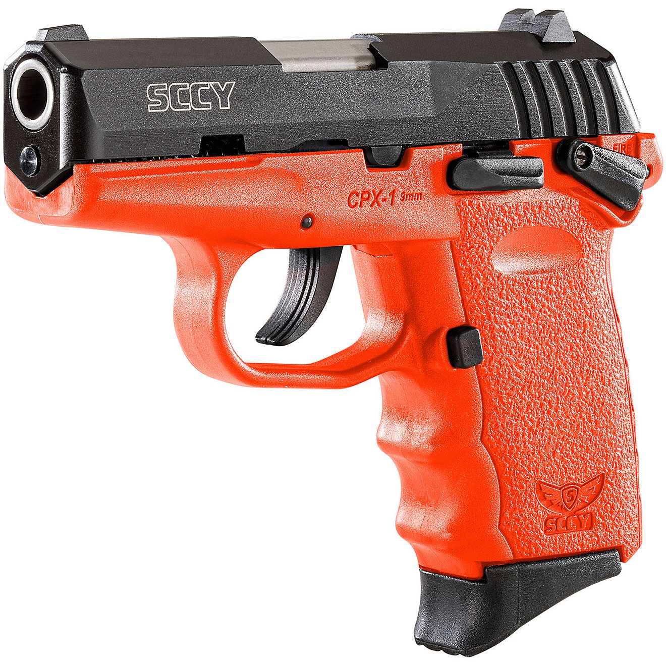 SCCY CPX-1 Carbon Orange 9mm Luger Pistol                                                                                        - view number 2