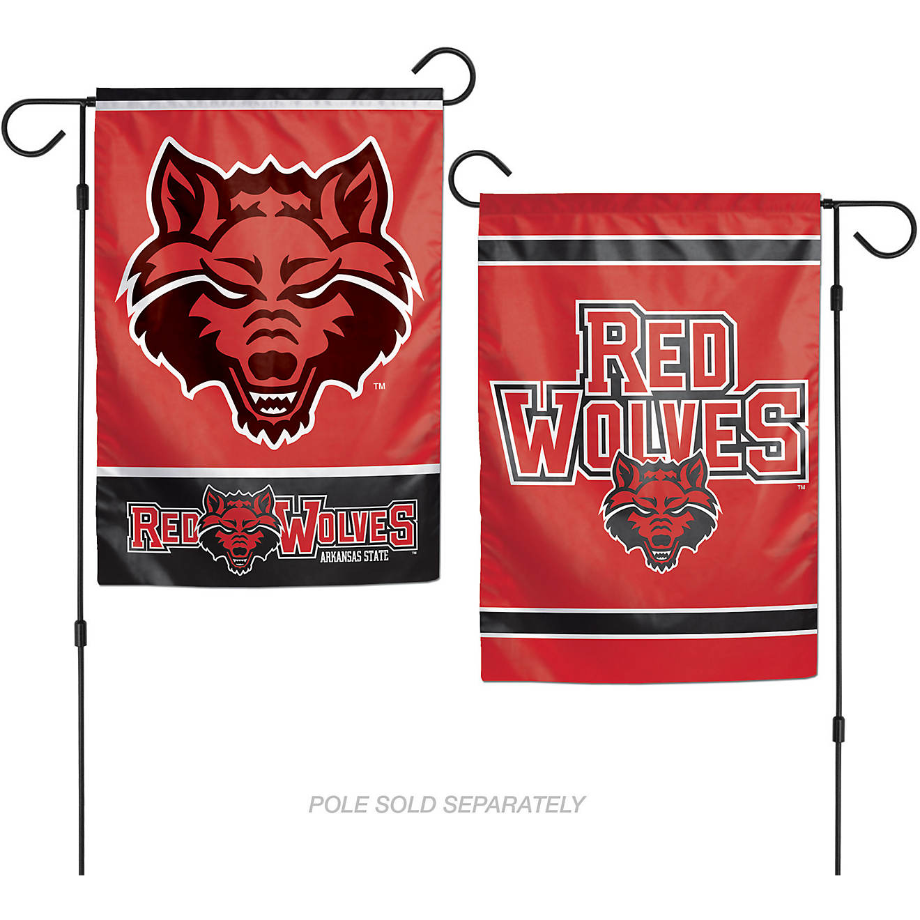 WinCraft Arkansas State University 2-Sided Garden Flag                                                                           - view number 1