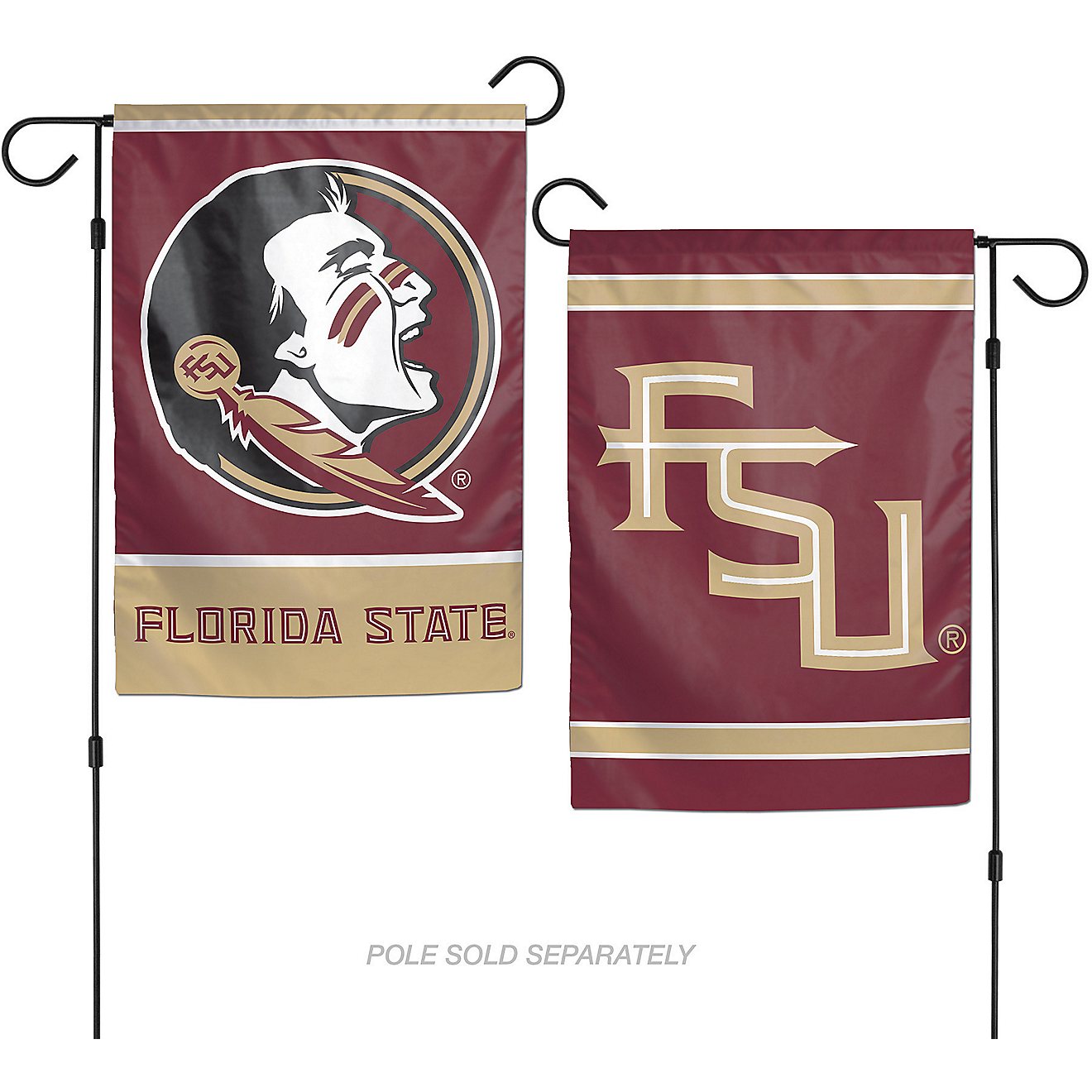 WinCraft Florida State University 2-Sided Garden Flag                                                                            - view number 1