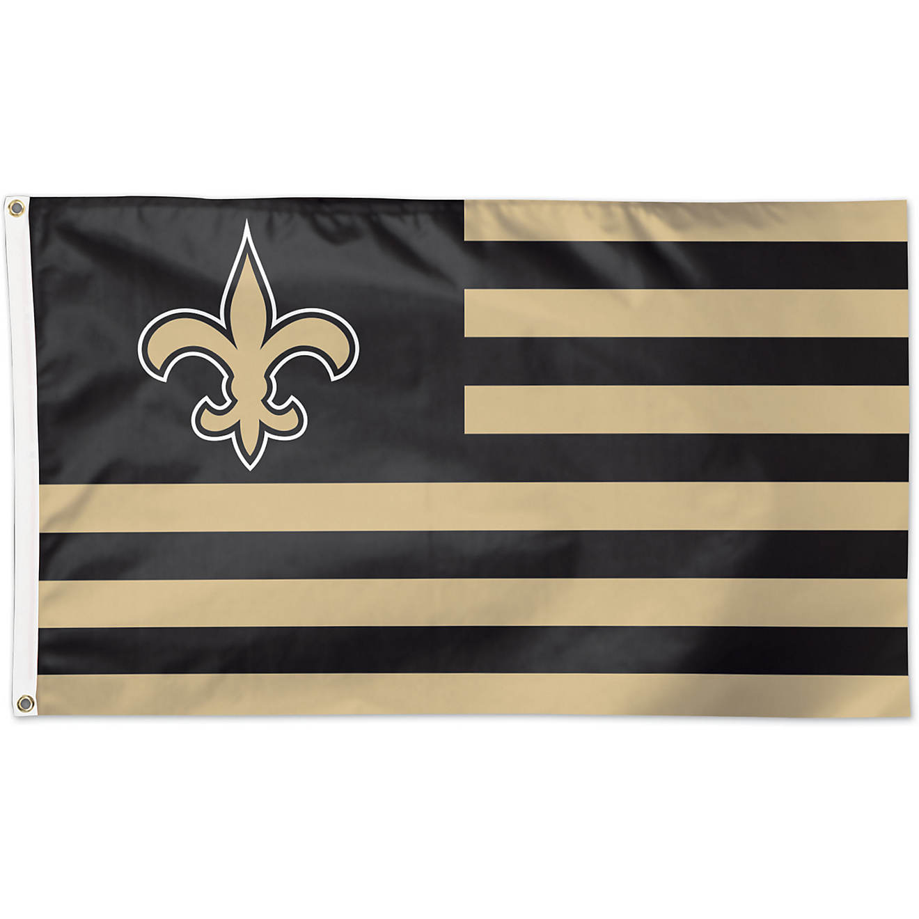 WinCraft New Orleans Saints 3 ft x 5 ft Deluxe Americana Flag                                                                    - view number 1