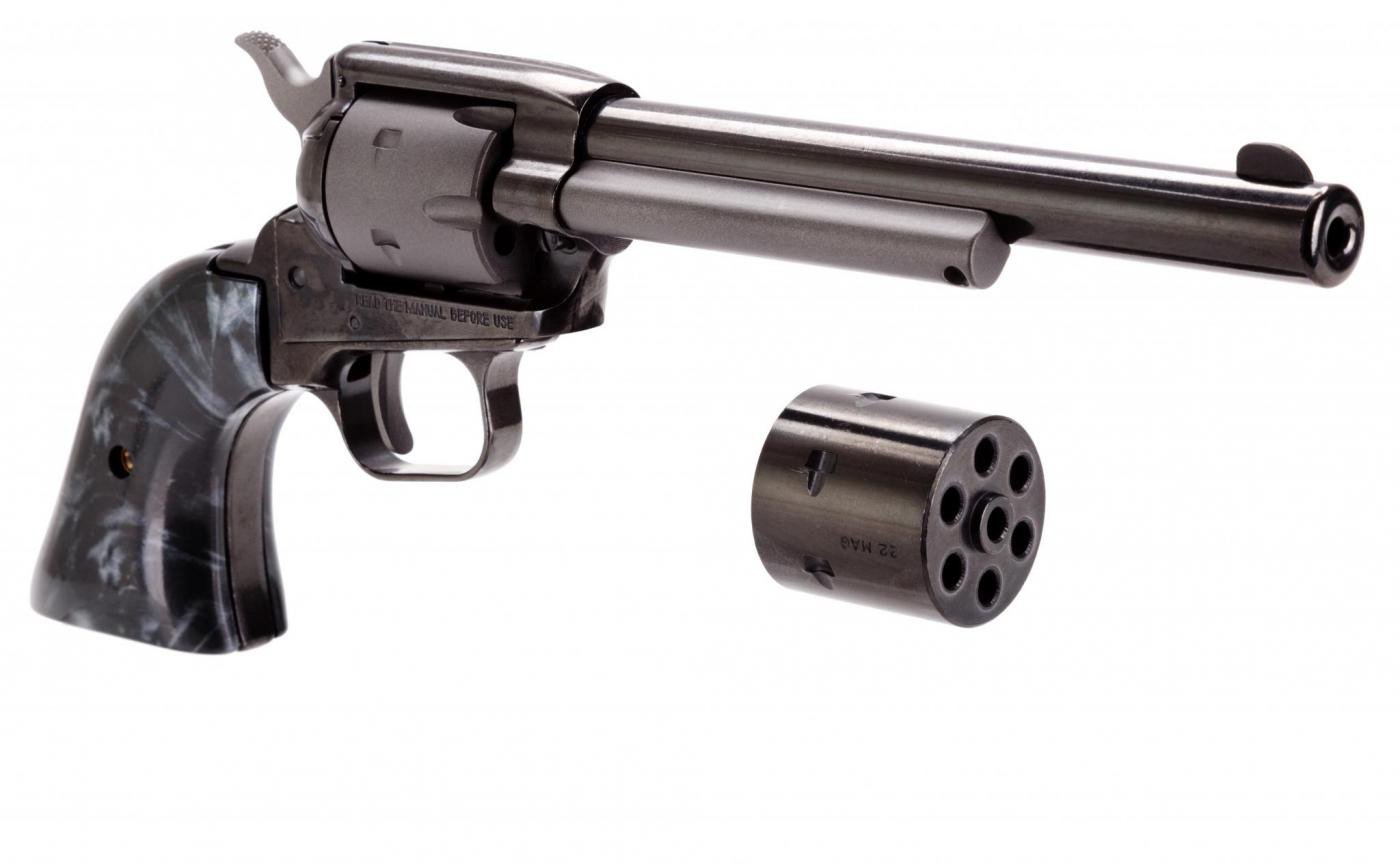 Heritage Rough Rider .22 LR/.22 WMR Dual Cylinder Revolver Academy