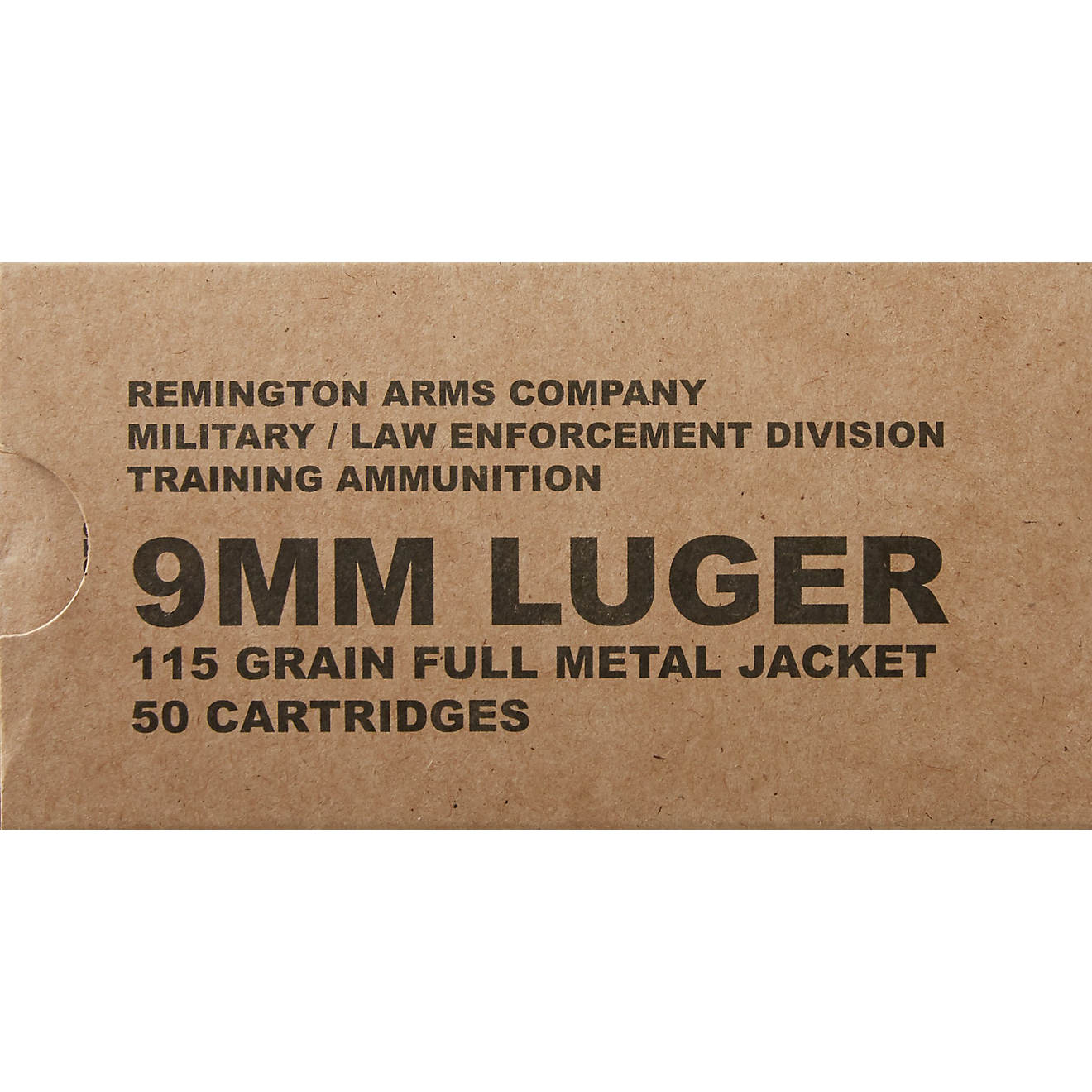 Remington UMC MIL-SPEC 9mm 115-Grain FMJ Ammunition - 50 Rounds                                                                  - view number 1