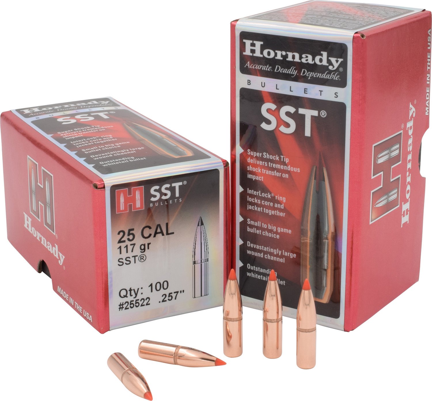 Hornady SST® .25 117-Grain Bullets | Academy