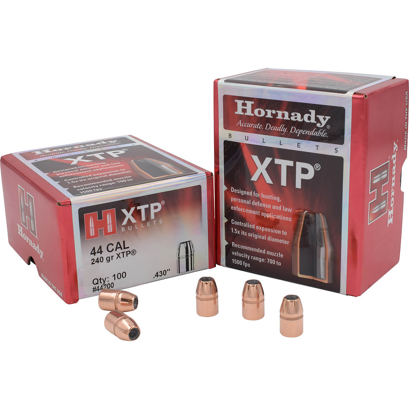 Hornady HP XTP® .44 240-Grain Bullets                                                                                           - view number 1