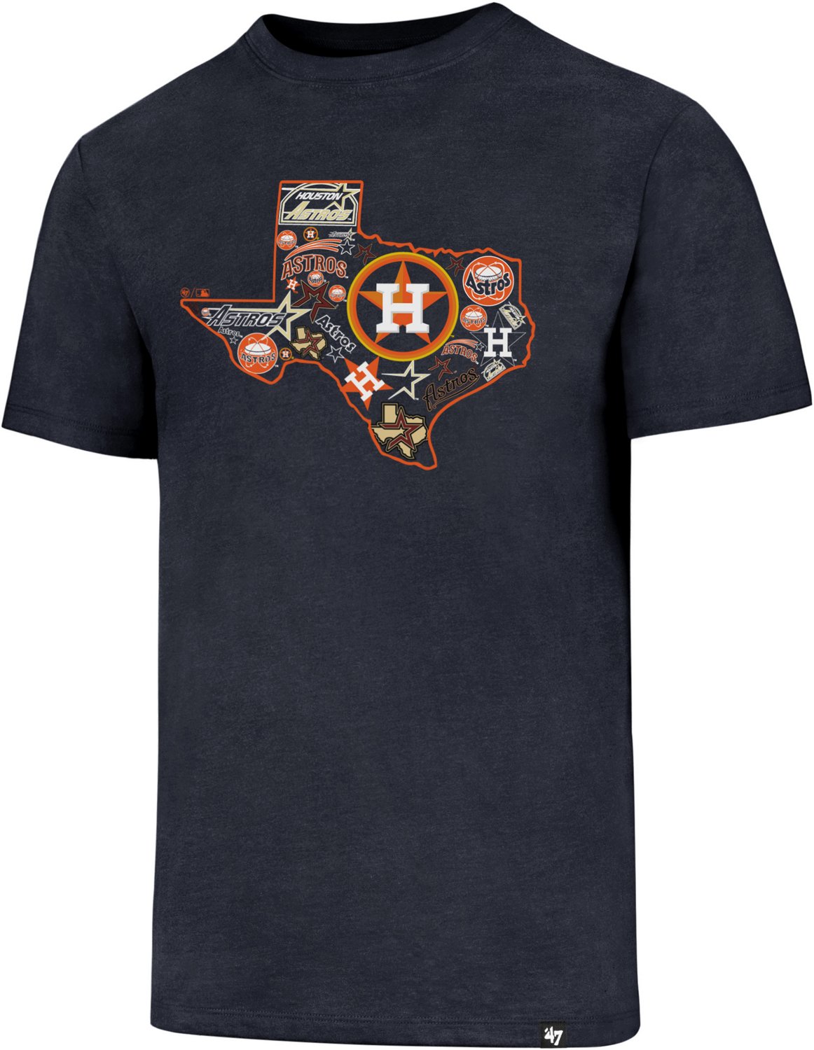 '47 Houston Astros Logos State Regional Club T-shirt