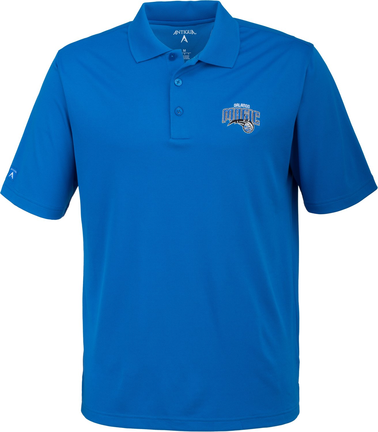 Antigua Men's Orlando Magic Pique Xtra-Lite Polo Shirt | Academy