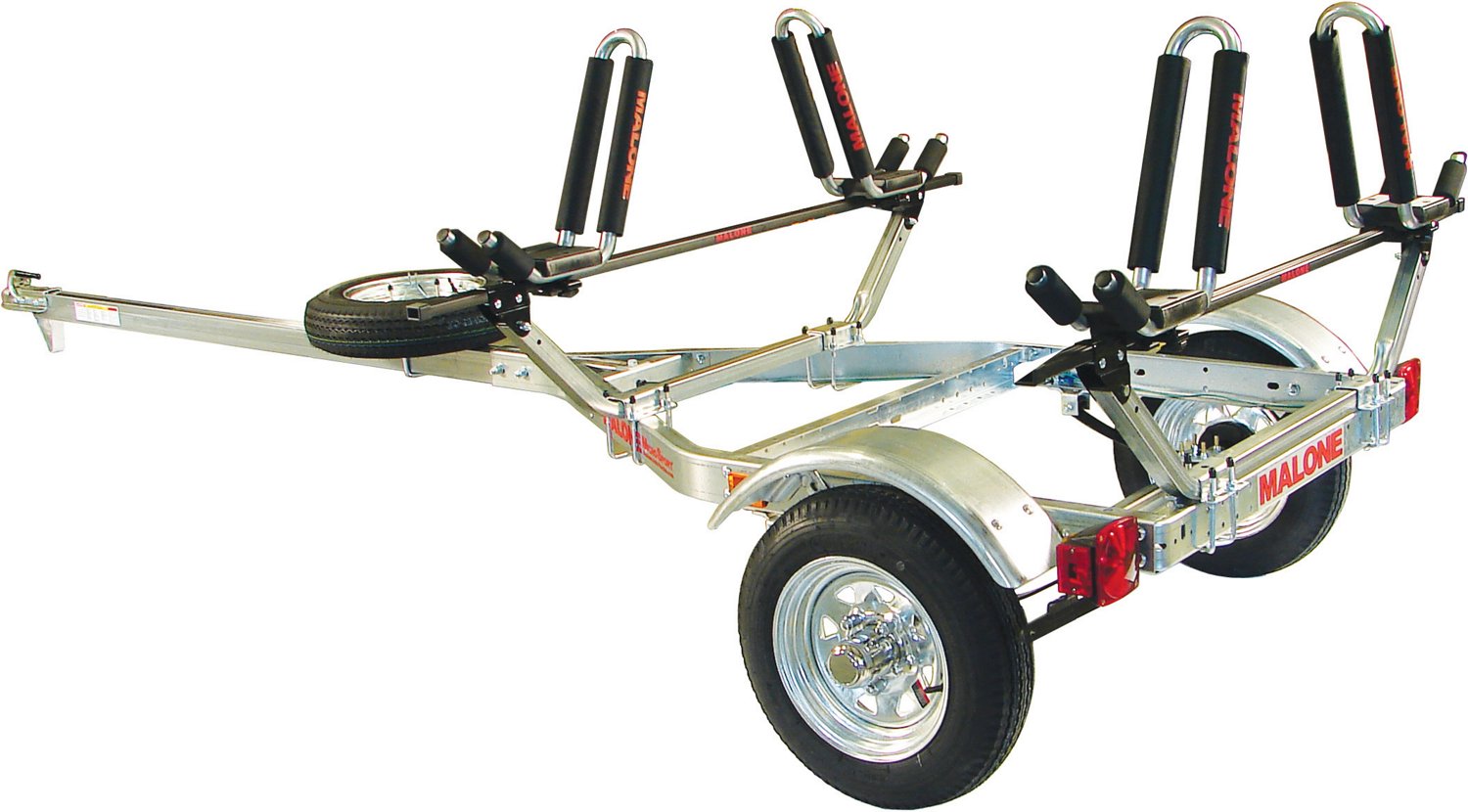 Malone Auto Racks Canoe and Kayak Carrier Trailer Kit Academy