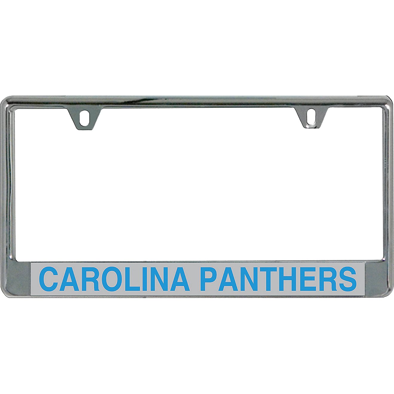 Stockdale Carolina Panthers Mirrored License Plate Frame                                                                         - view number 1