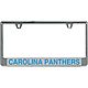 Stockdale Carolina Panthers Mirrored License Plate Frame                                                                         - view number 1 image