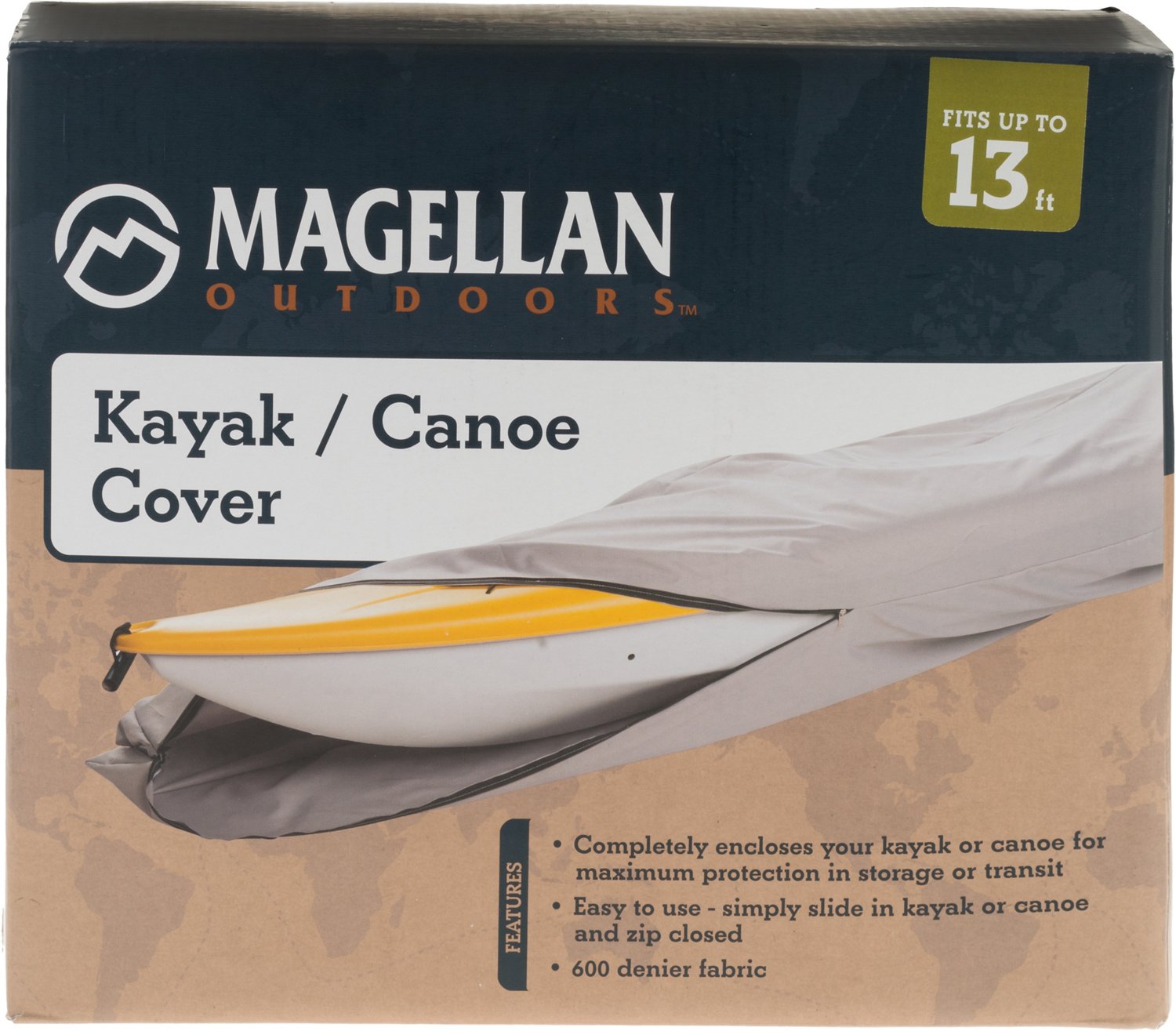 Canoe covers for outdoor storage