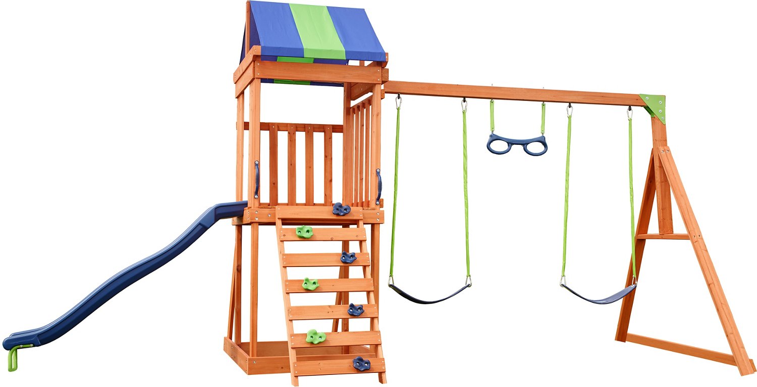 Denver Wooden Swing Set