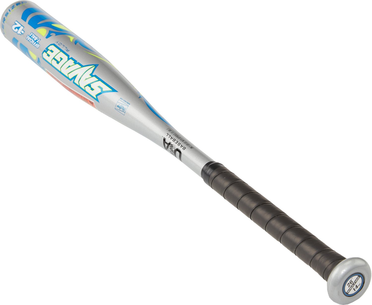 Rawlings Kids' Savage 2018 Aluminum Alloy TBall Bat 12 Academy