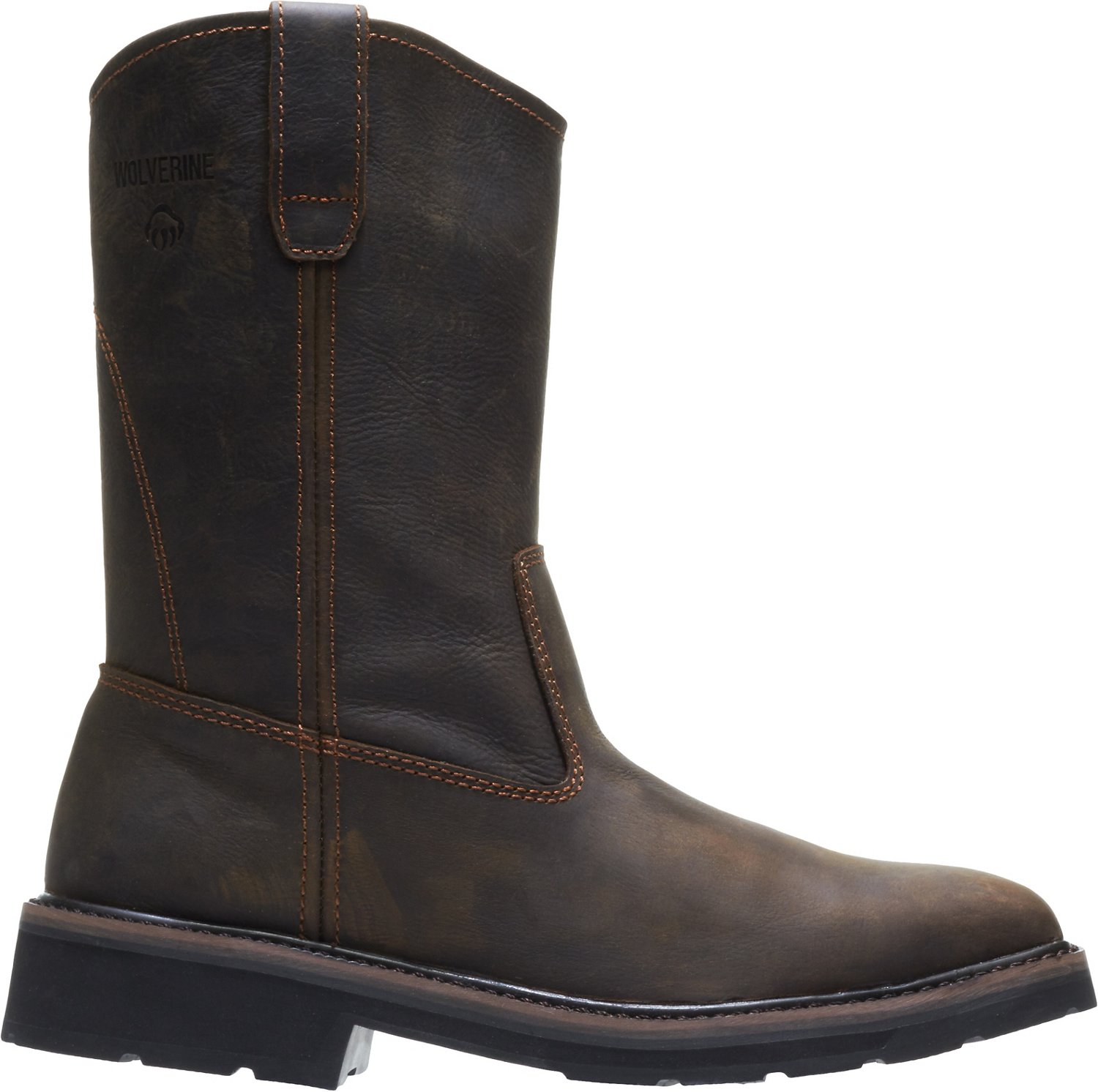 Wolverine Men's Ranchero EH Steel Toe Wellington Work Boots | Academy