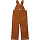 Carhartt Toddlers' Washed Bib Overall                                                                                            - view number 1 image