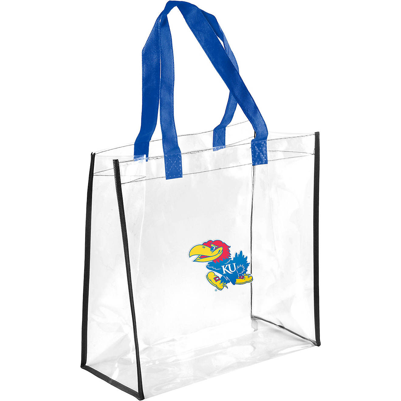 Forever Collectibles University of Kansas Clear Reusable Bag                                                                     - view number 1