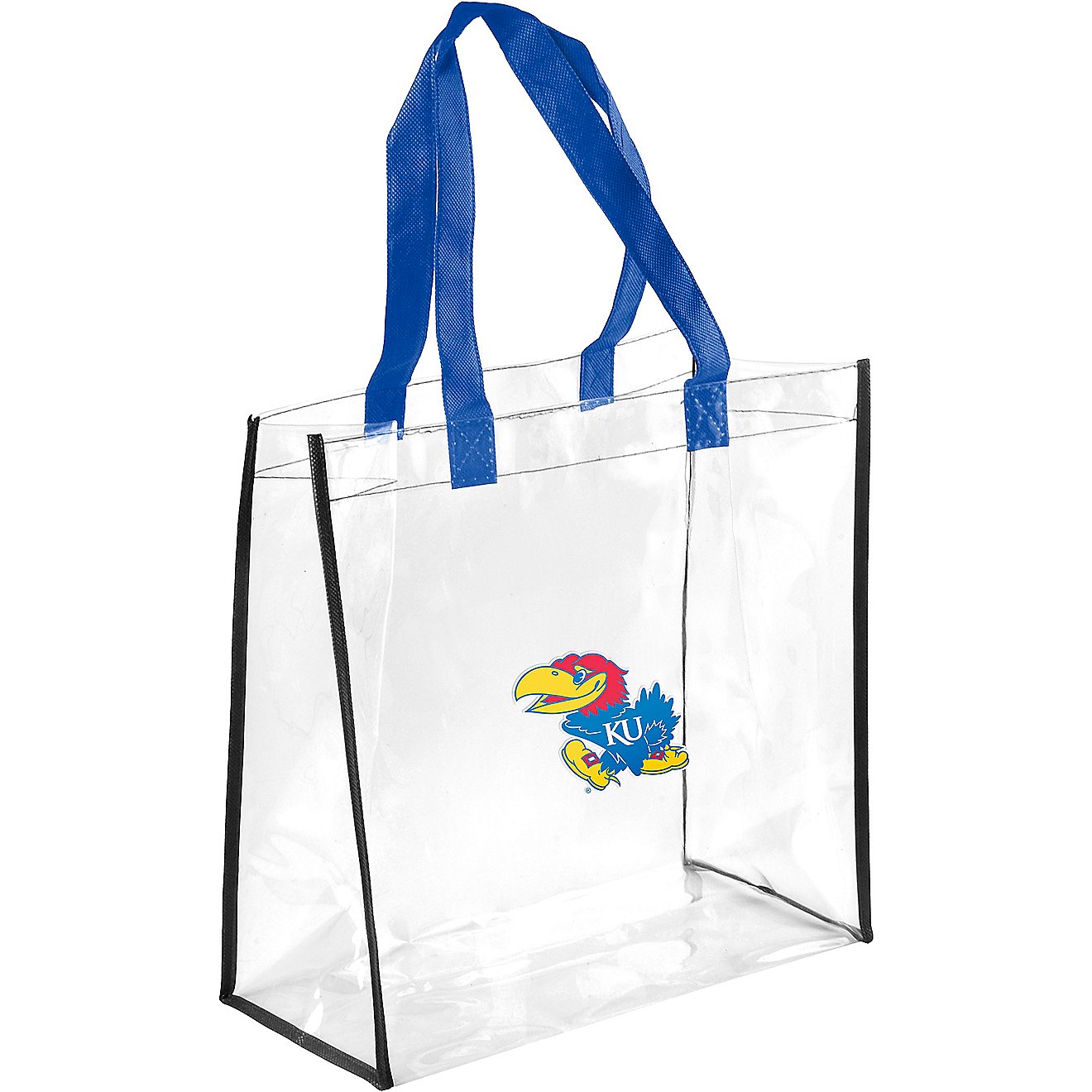 Forever Collectibles University of Kansas Clear Reusable Bag                                                                     - view number 1