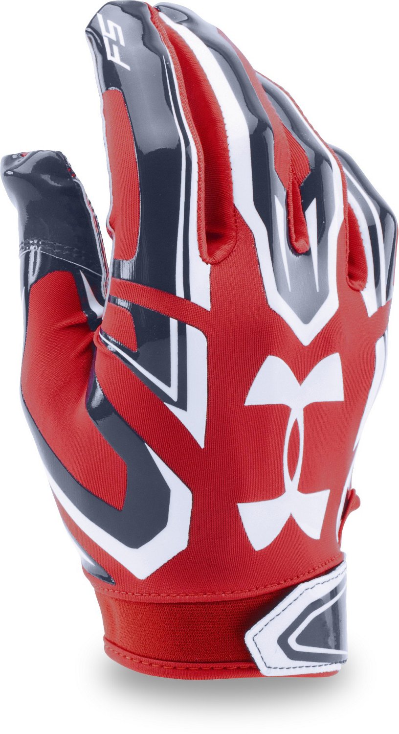 Under Armour® Adults' F5 Pro Pack Football Gloves Academy