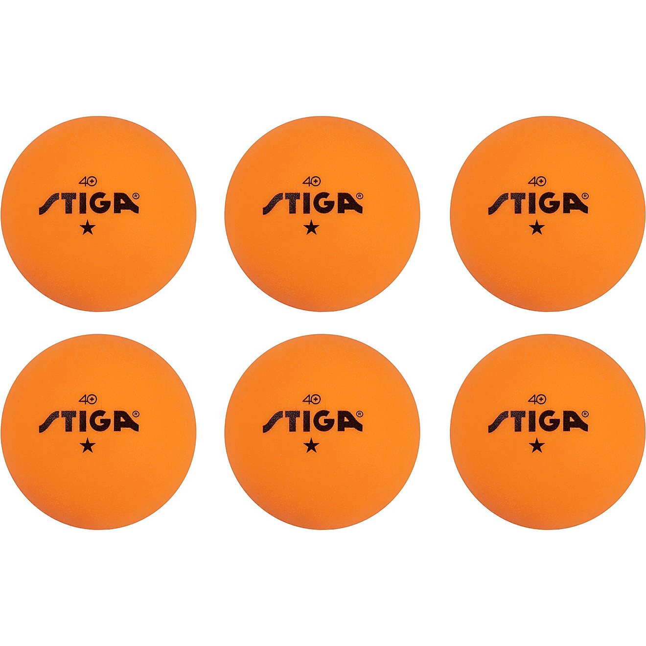 Stiga 1-Star Table Tennis Balls 6-Pack                                                                                           - view number 1
