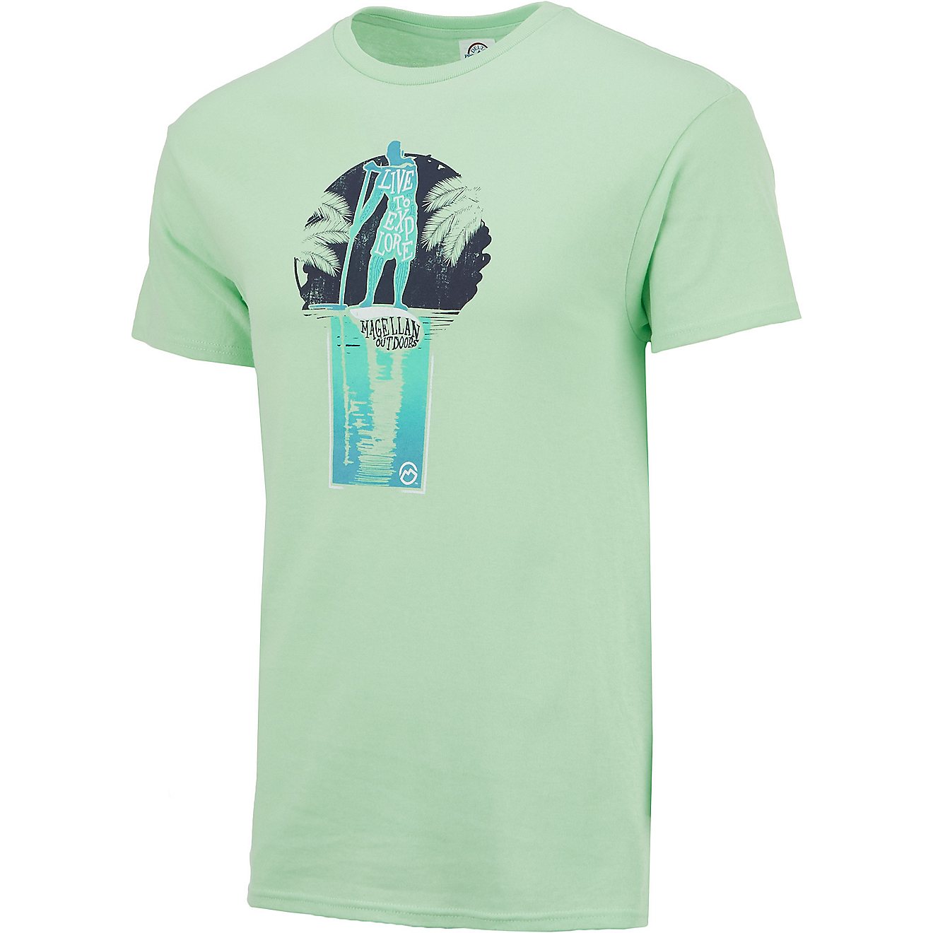 Magellan Outdoors Men's Paddle On T-shirt                                                                                        - view number 3
