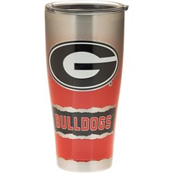 tervis 20 oz.georgia bulldogs knockout stainless steel tumble