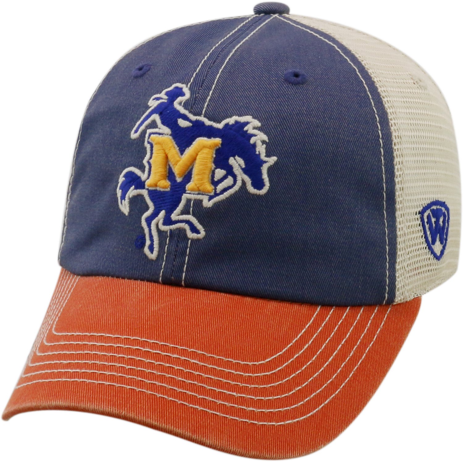 MCNEESE STATE ST COWBOYS BLUE NCAA BEANIE TOP OF THE WORLD KNIT CAP HAT NWT! 