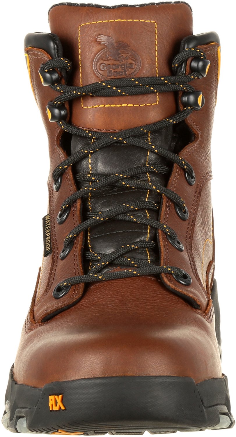 Georgia Men's FLXPoint Steel Toe Lace Up Work Boots | Academy