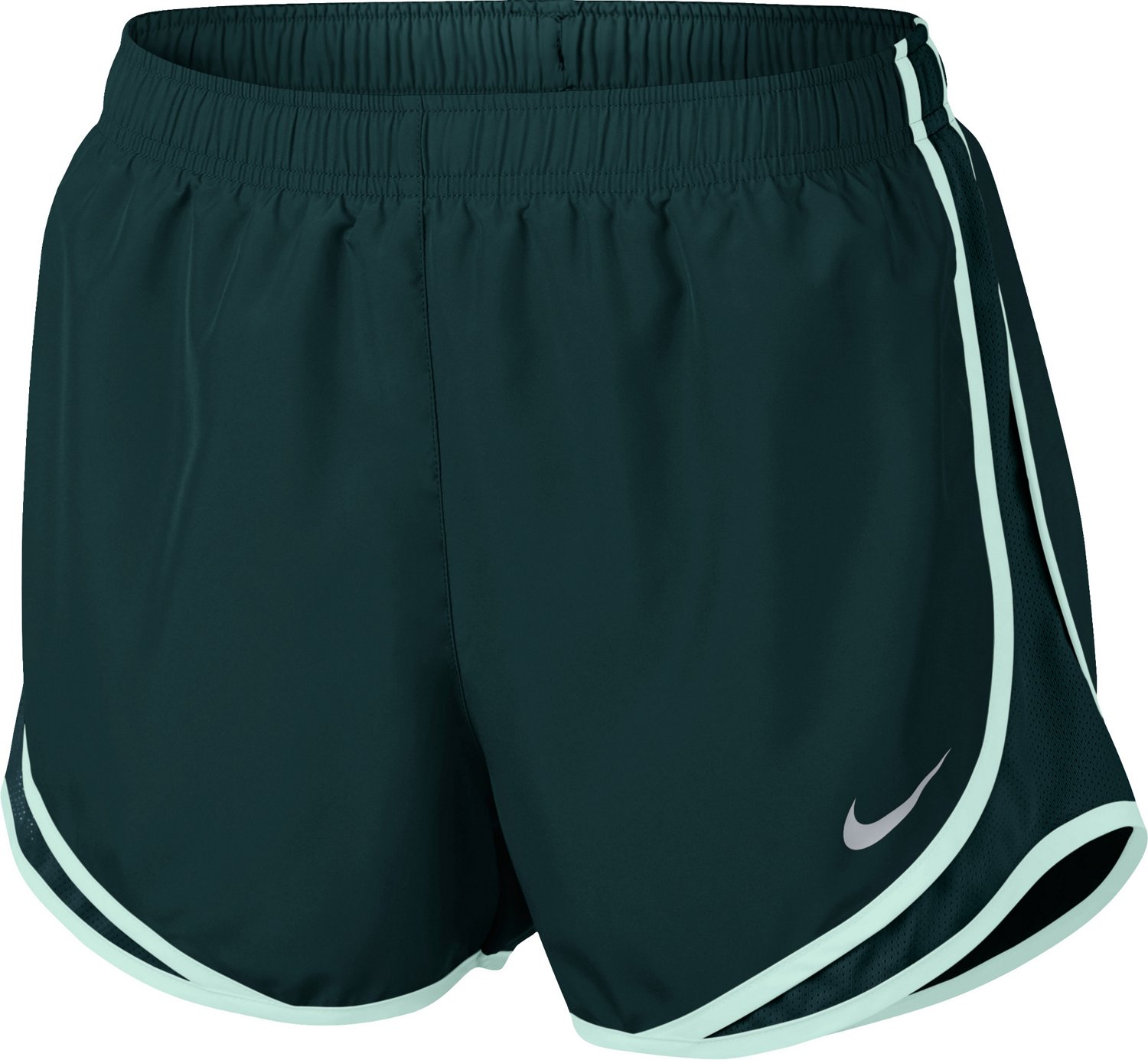 green nike tempo shorts