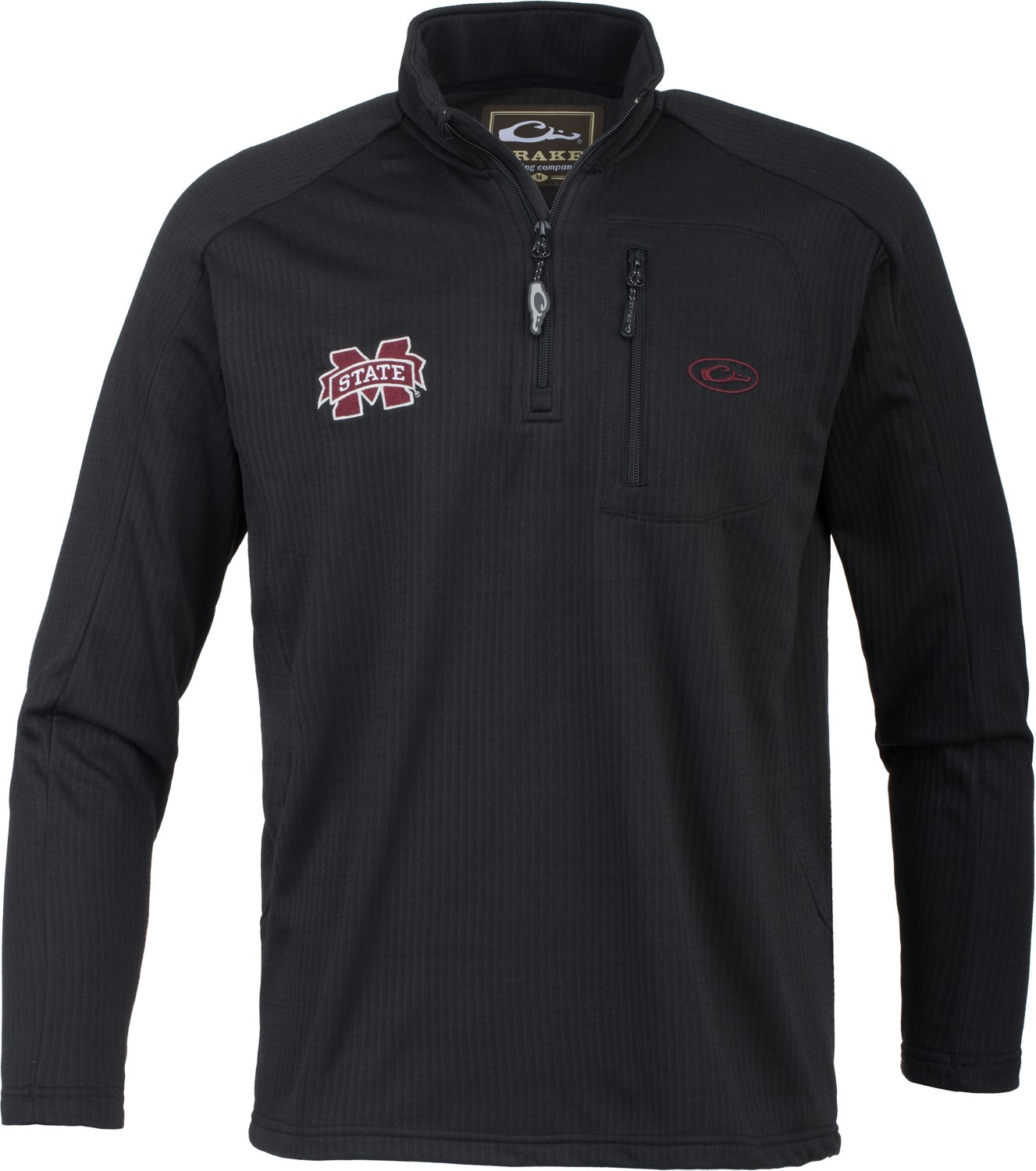 Drake Waterfowl Men's Mississippi State University Breathelite 1/4 Zip