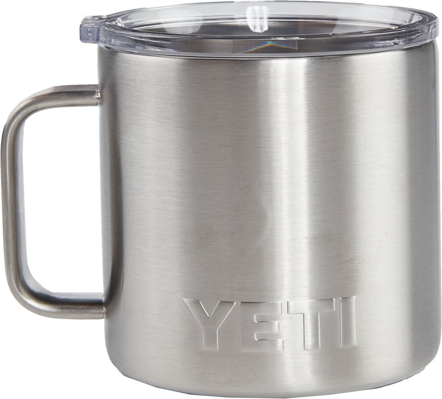 yeti mug silver
