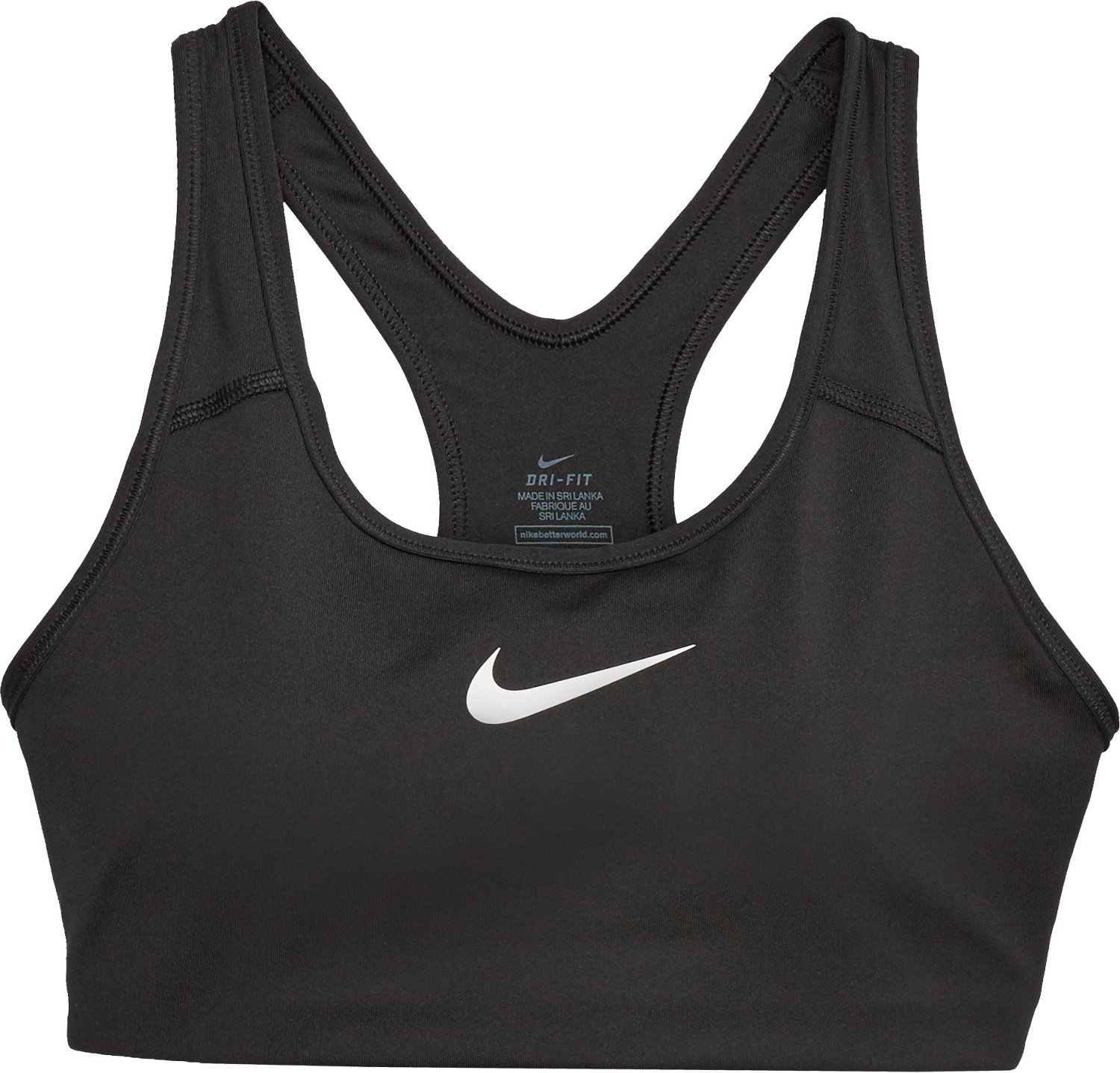 nike classic swoosh sports bra