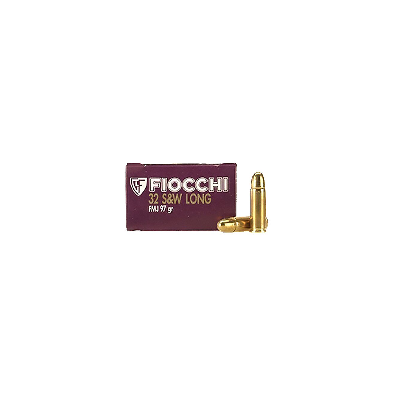 Fiocchi Shooting Dynamics .32 S&W Long 97-Grain FMJ Centerfire Handgun Ammunition                                                - view number 1