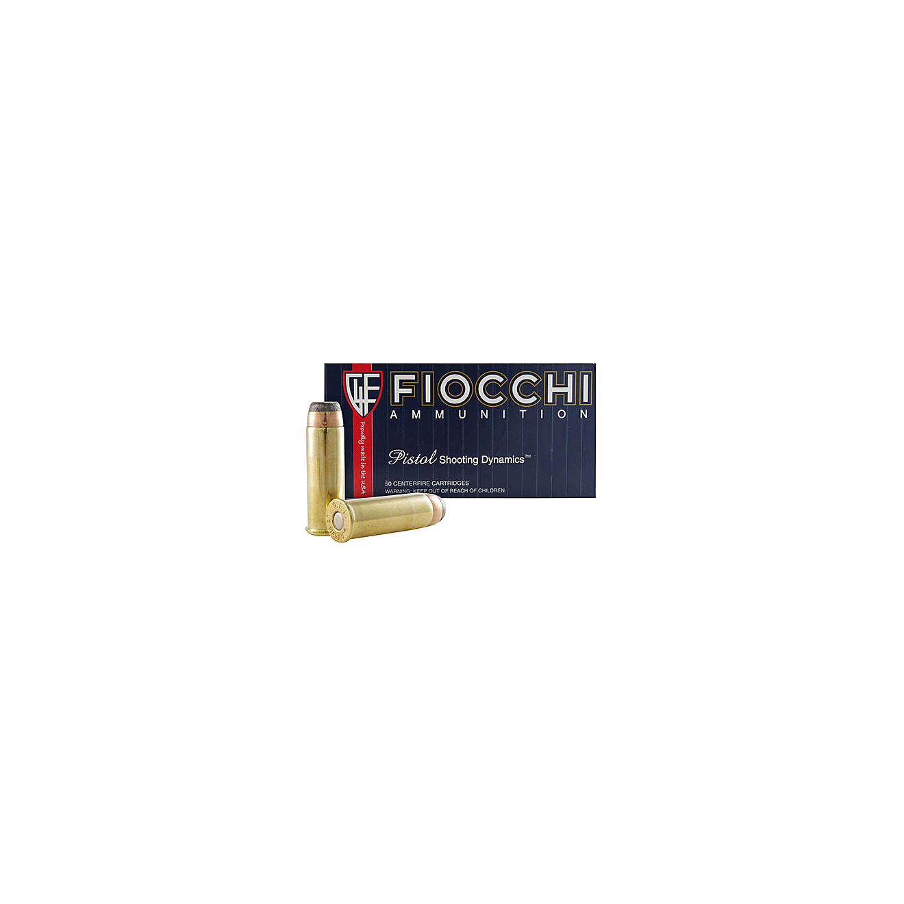 Fiocchi Shooting Dynamics .44 Remington Magnum 240-Grain Centerfire Handgun Ammunition                                           - view number 1