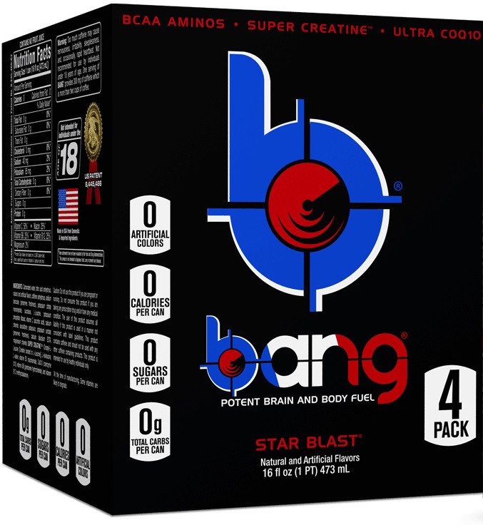 VPX Bang RTD Flavored Sports Energy Drink 4-Pack | Academy