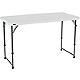 Lifetime 4 ft Light Commercial Adjustable-Height Fold-In-Half Table                                                              - view number 3 image