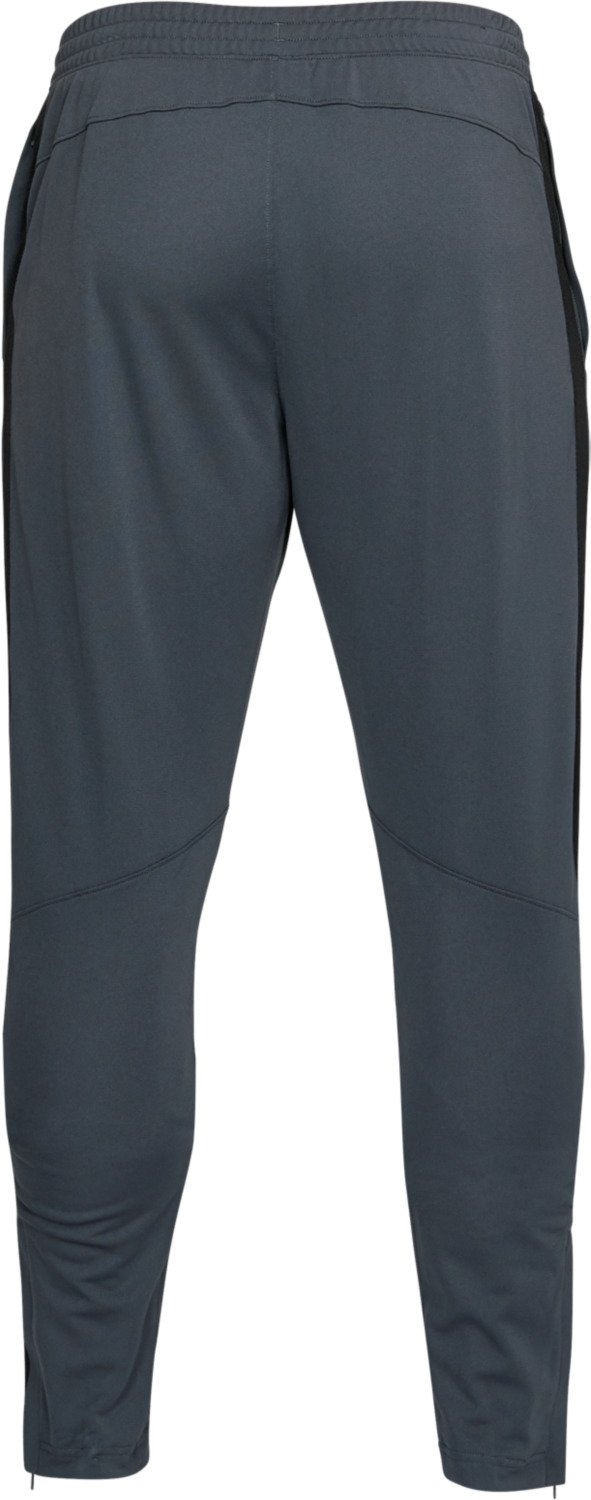 under armour sportstyle pique track pants in black