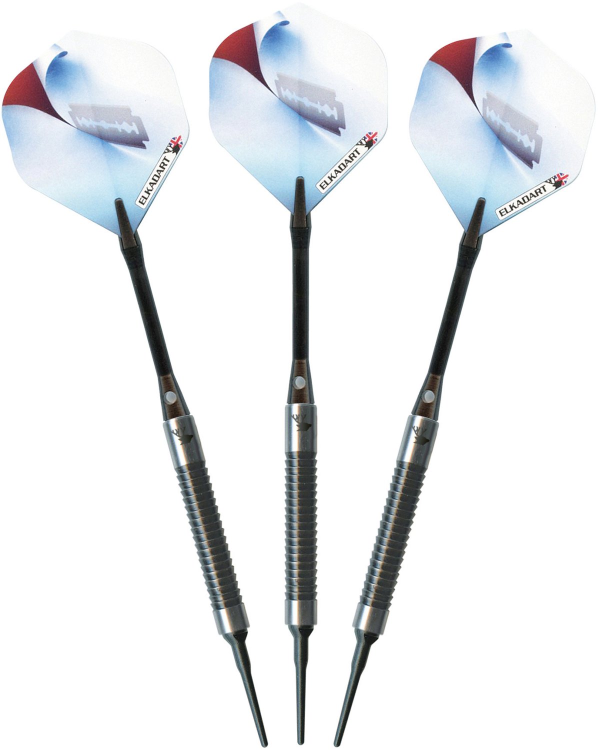 Elkadart Razor Tungsten 18 g Shark Fin SoftTip Darts Academy