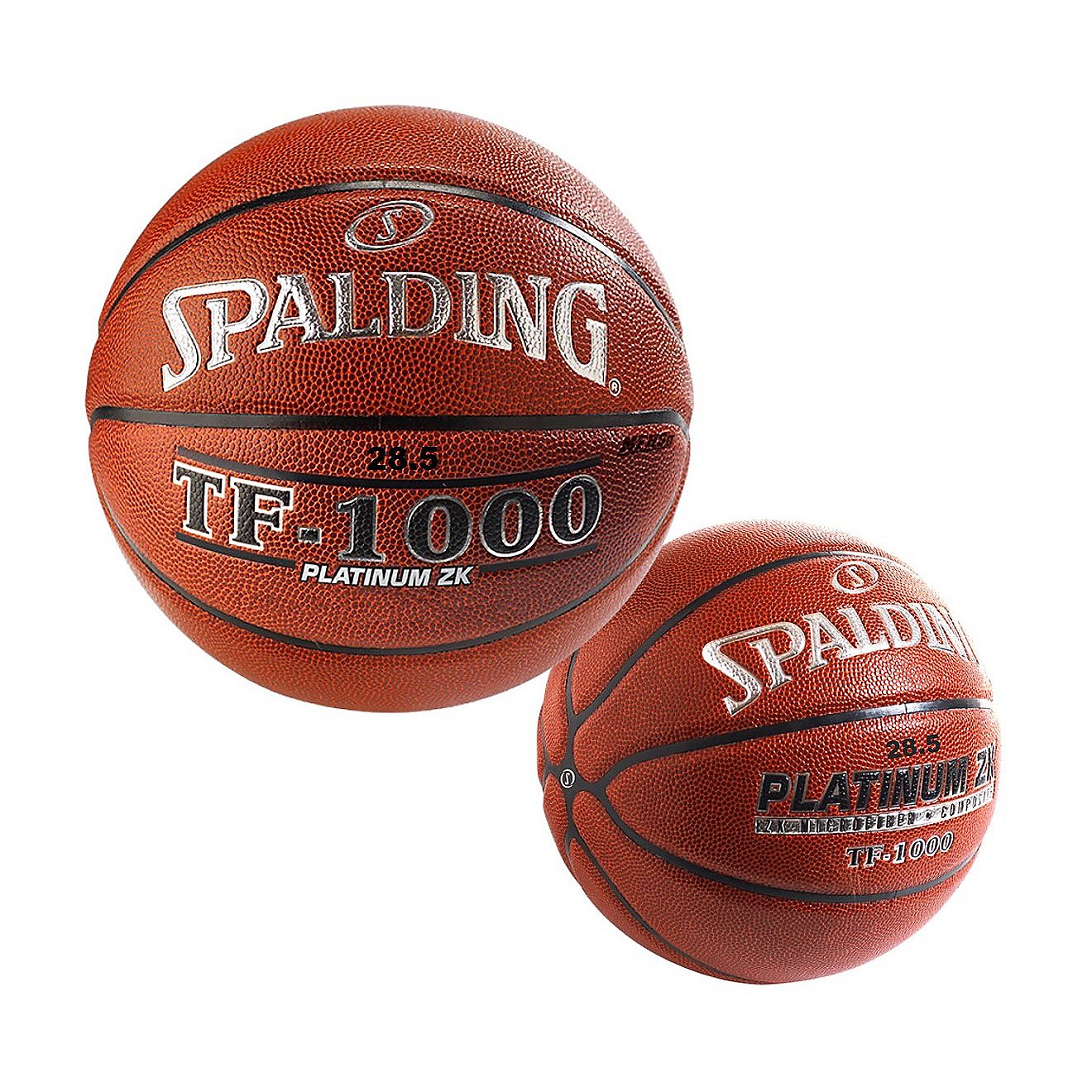 Spalding TF-1000 Platinum ZK Intermediate Indoor Basketball                                                                      - view number 1