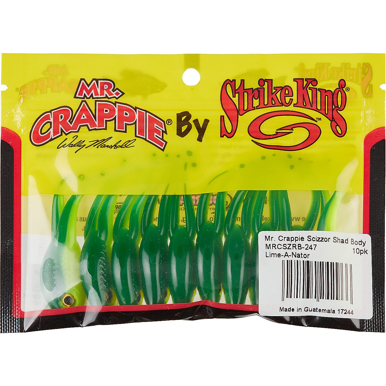 Mr. Crappie Scizzor Shad Solid Bait                                                                                              - view number 2