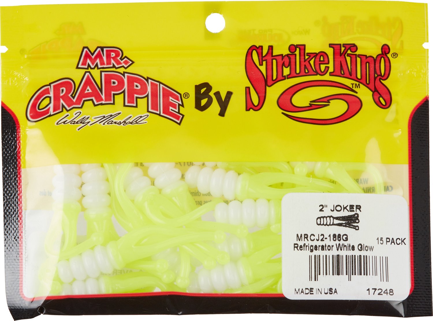 Strike King Mr. Crappie Joker Panfish Baits 15P Academy