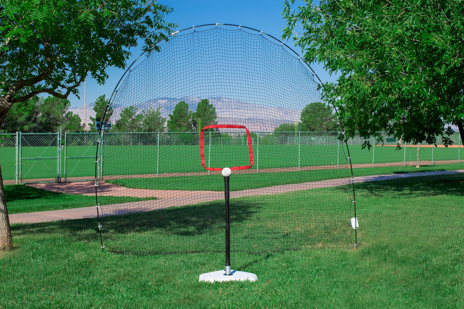 Heater Sports 3In1 Batting Tee and Net Set Academy