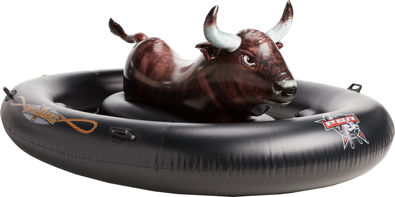 bucking bull float for pool