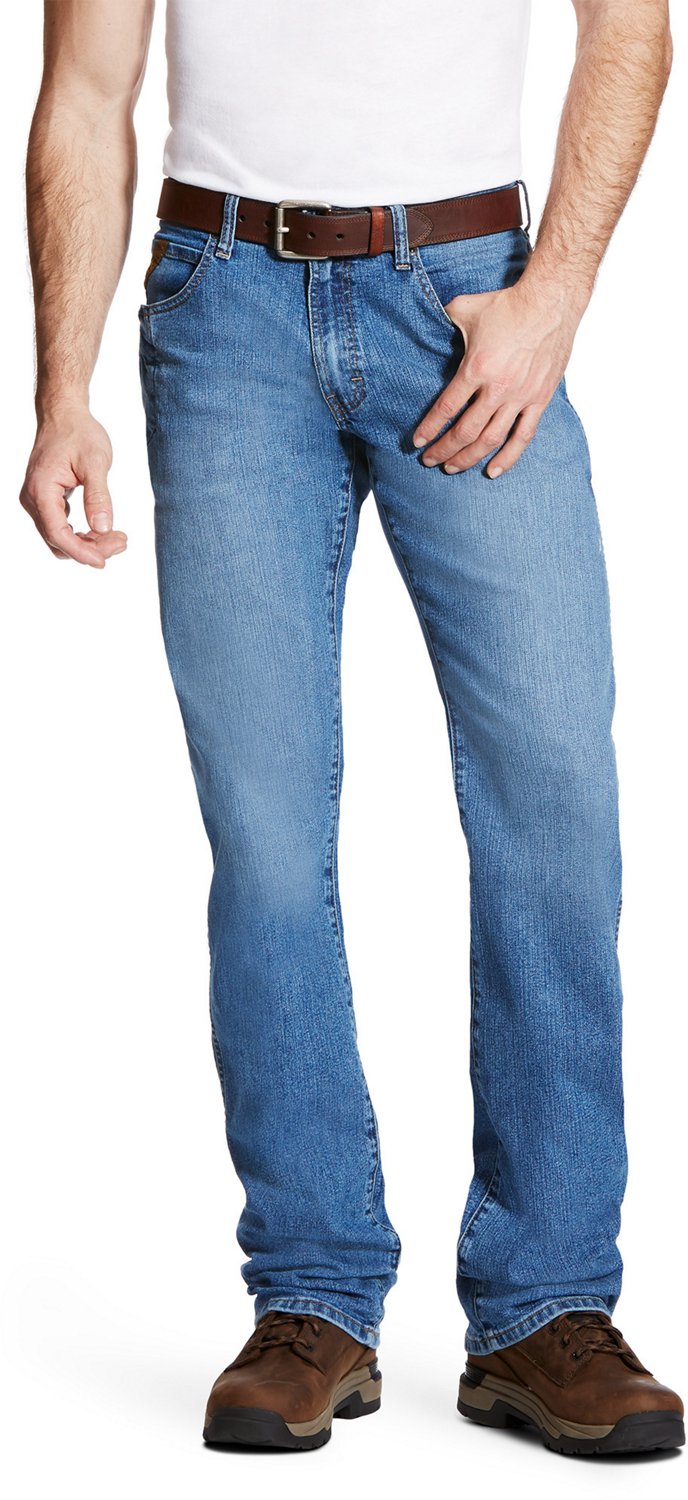 Ariat Men's Rebar Fashion M4 Low Rise Boot Cut Jeans | Academy