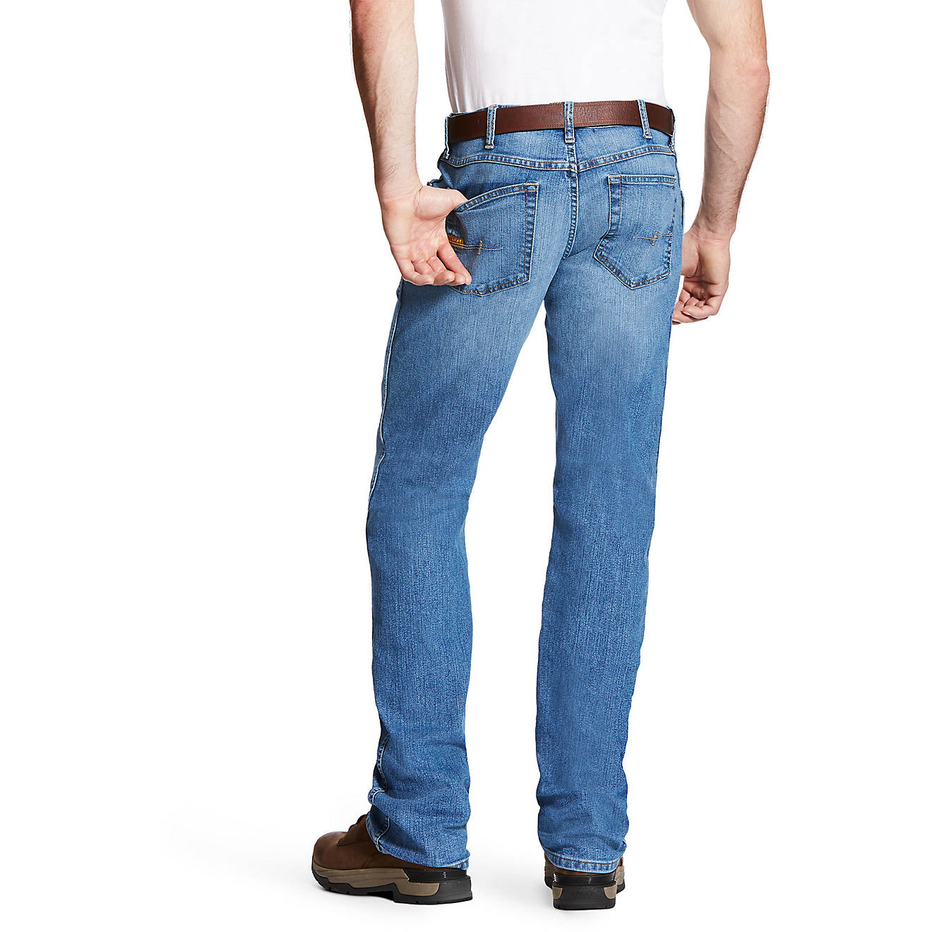 Ariat Men's Rebar Fashion M4 Low Rise Boot Cut Jeans | Academy