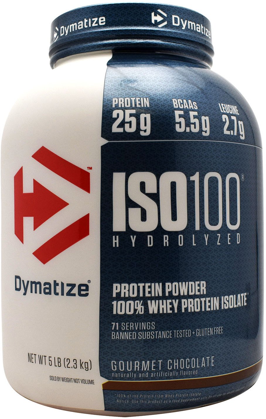 Dymatize ISO100 5 lb Whey Protein Powder Academy