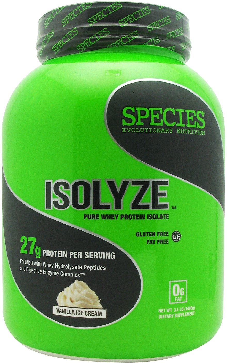 Species Nutrition ISOLYZE Pure Whey Protein Isolate Powder Academy