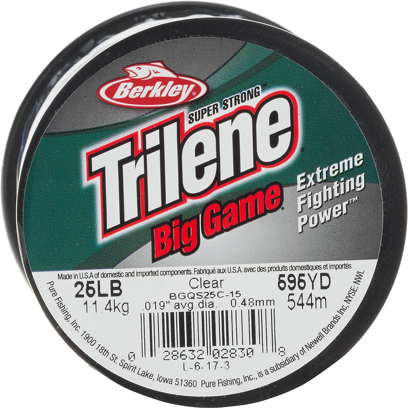 Berkley Trilene Big Game 25 lb - 595 yds Monofilament Fishing Line                                                               - view number 1