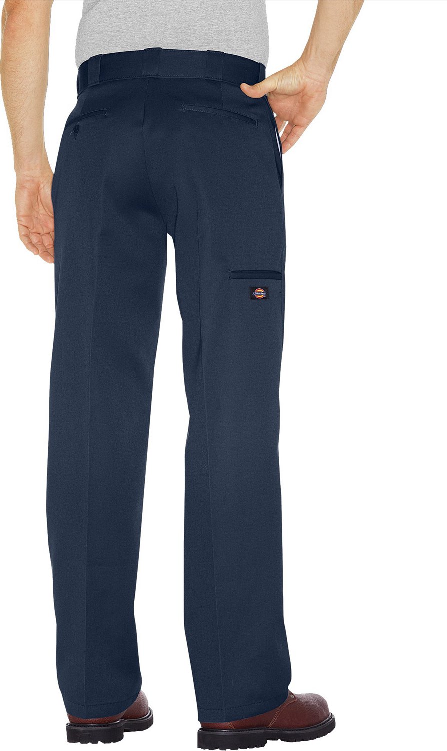 dickies men's loose fit double knee work pant