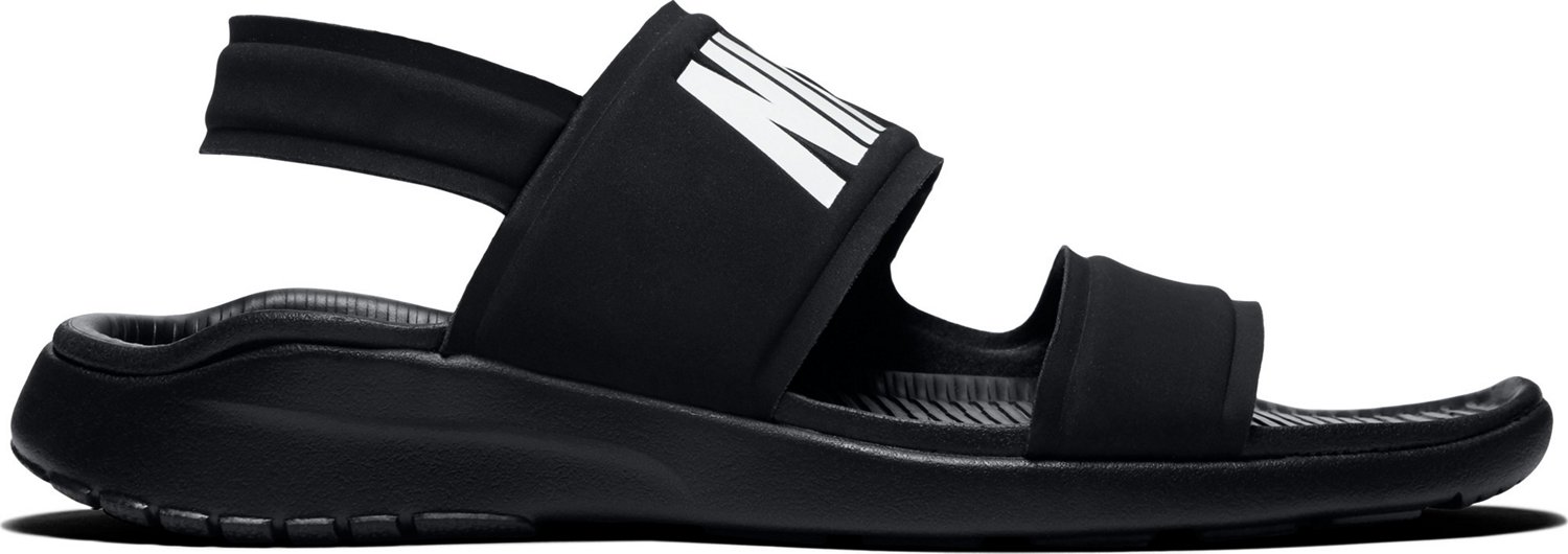 women's nike tanjun sandals black