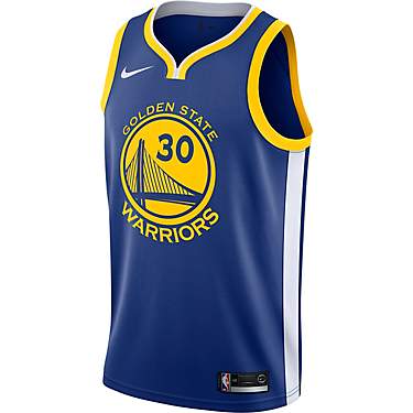 Nike Men's Golden State Warriors Stephen Curry NBA Connected Icon Edition Swingman Jersey                                       
