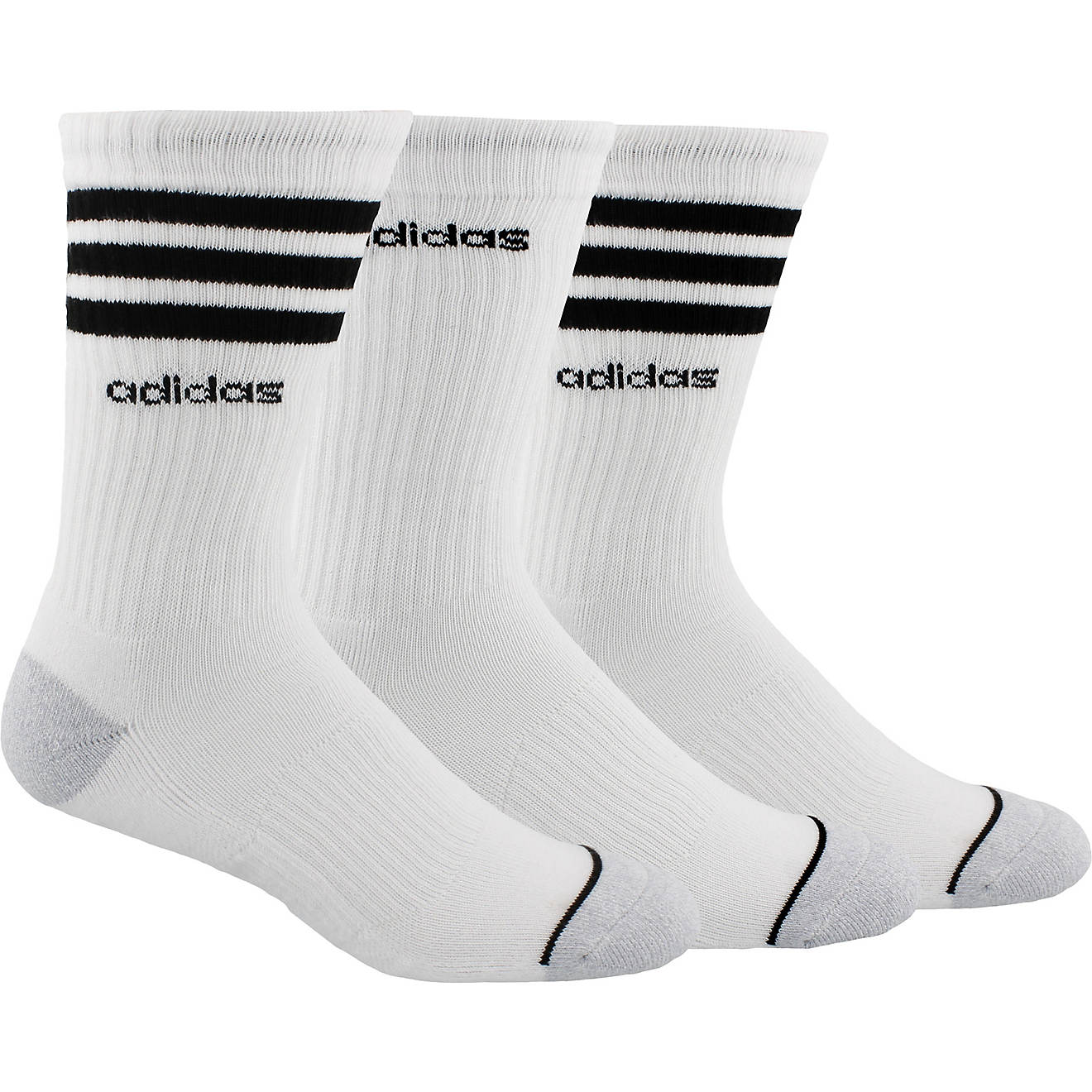 adidas 3-Stripe Crew Socks 3 Pack                                                                                                - view number 1